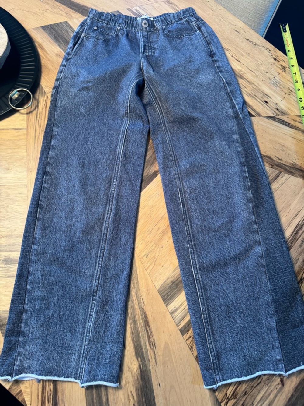 Rag and Bone Miramar terry wide sweatpant jean xs